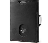 DODENSHA Portefeuille Homme avec Porte-monnaie | RFID Portefeuille Homme avec 7 Emplacements pour Cartes | 1 Emplacement pour ID | Cadeau Minimaliste pour Homme | Noir