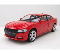 Dodge Caricabatterie R/T 2016 Rosso Modellino Auto 1:24 Welly