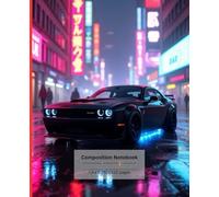 Dodge Challenger Demon SRT Journal Notebook for Kids | American Muscle Car | 110 pages, 7.5 x 9.25"