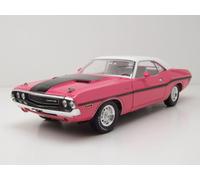 Dodge Challenger R/T 440 Six Pack 1970 1:18 Greenlight Rosa Bianco