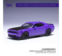 DODGE - CHALLENGER SRT DEMON COUPÉ dal 2018 al 1/43 di IXO U43RDC001