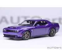 Dodge Challenger SRT SUPERSTOCK 2023 Viola Modellino 1:18 Autoart