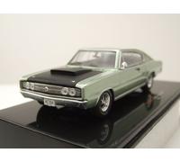 Dodge Charger 1967 Verde Metallizzato Modellino 1:43 Ixo Models