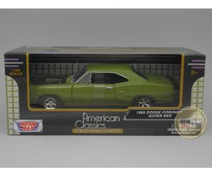 Dodge Coronet Superbee (1969) - Motormax 1:24 - MX73315GR