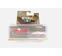 Dodge D-100 Del 1967 Con Barca E Rimorchio Scala 1:64 Greenlight 32330A
