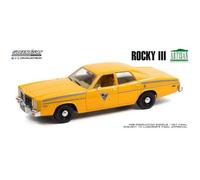 Dodge Monaco Taxi 1978 City Cab Co. "Rocky III" 1982 giallo 1:18