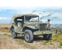 Dodge Wc-56/57 Command Car 1:35 Plastic Model Kit ITALERI