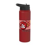 Dodgeball Doodle cinese Hanzi Team Game Player Dodgeball Stainless Steel Insulated Water Bottle