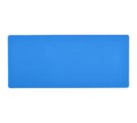 Dodger - Tappetino per mouse lavabile in tinta unita, per tastiera e mouse, non lavabile, 80 x 30 cm, colore: blu