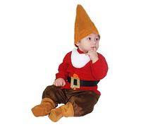 Dodici Costume Brontolo Neonato Carnevale Costume Cucciolo Neonato Sette Nani Costume di Carnevale (Brontolo, 7/9 Mesi)