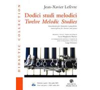 Dodici studi melodici. Ediz.italiana e inglese. Con Audio