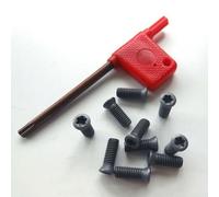 Dodici varietà di viti Torx per inserti in carburo per tornio, set da 20 pezzi da M2 a M5 (M2,5 x 7)