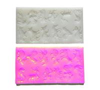 Dodici Zodiacs Stampo in Silicone per Creazione Dessert Pittura Zucchero Bakewares Pratica Cucina a Forma di Animale Cottura
