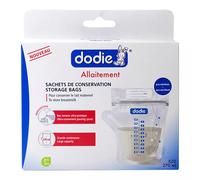 Dodie 20 Bustine Conservazione Latte Materno 270ml - Prodotto per allattamento