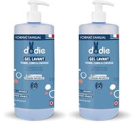 Dodie 3700763535975, Detergente Bagnetto 3 in 1, 1 l (Confezione da 2)