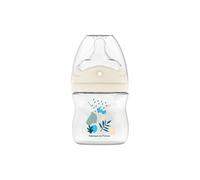 Dodie Biberon Tettarella Anti-Colica Multiperforata 0-6 Mesi Flusso 1 Nature Blue 150 ml - Biberon