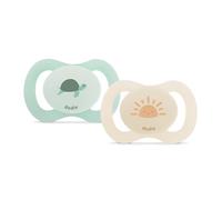 DODIE Set di 2 ciucci per bambini, per 0 - 2 mesi
