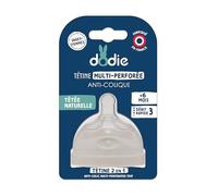 DODIE Ciuccio multi-perforato, portata 3+6 mesi