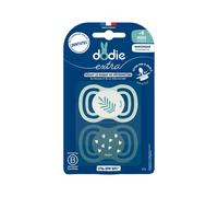 Dodie Extra Ciuccio Anatomici Giorno/Notte +6 mesi Blu - Ciuccio