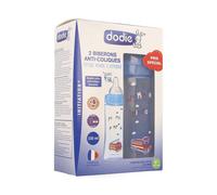 dodie® Initiation+ Geschenkset Feuerwehr blau +6 Monate 1 pz Bottiglie