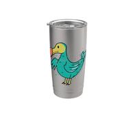 Dodo Birds Mauritius Bicchiere termico in acciaio inox doppia parete
