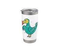 Dodo Birds Mauritius Bicchiere termico in acciaio inox doppia parete