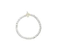DoDo DBB4000GRANE000OAL Granelli Bracelet - Sterling Silver & 18K Yellow Gold, Handmade