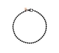 DoDo DBB7008EVERYPVDMXM Bollicine Bracelet - Black PVD Steel & 9K Rose Gold