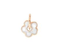 DoDo DMC3004FLOWSEPB9R Rose-Gold & Enamel Flower Charm - Nature Collection