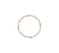DoDo Essentials DBC1001CHAIN00RAGL Bracelet - 18K Rose Gold-Plated Silver, Openable Links