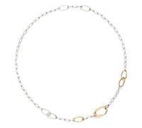 DoDo Essentials DCC5005ESSEN00YAG50 Necklace - Sterling Silver & 18K Gold Plated, 50cm