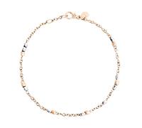 DoDo Mini Granelli Bracelet DBC4000GRANX0009AS - 9K Rose Gold & Sterling Silver, 16cm