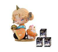 DODO NAMI Floating Mountain and Sea Series Blind Box Action Figure Mystery Box Carino giocattolo casuale Natale per ornamenti da desktop, 3 pezzi