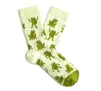 Dodo socks - Divertenti calzini colorati in cotone - unisex per donna, uomo - Ampia selezione di motivi divertenti (rana, dinosauro, gatti, Natale) - Qualità premium - Happy Socks idea regalo, Frogs