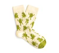 Dodo socks - Divertenti calzini colorati in cotone - unisex per donna, uomo - Ampia selezione di motivi divertenti (rana, dinosauro, gatti, Natale) - Qualità premium - Happy Socks idea regalo, Rane