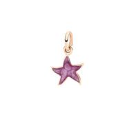 DoDo Stellina Charm DMC4008STARSEPV9R - 9K Rose Gold with Purple Enamel