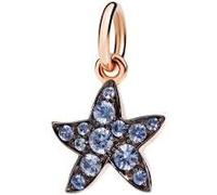 Dodo Stellina Precious Star Charm DMB5003STARS0ZA9R - 9K Rose Gold with Blue Sapphires