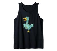 Dodo Uccello con Occhiali e Libro Canotta