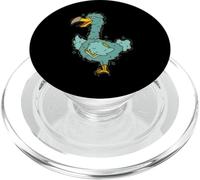 Dodo Uccello con occhiali e libro PopSockets PopGrip per MagSafe