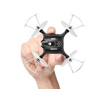 DoDoeleph Syma X20 Pocket Drone 2.4Ghz Remote Control Mini RC Quadcopter with Altitude Hold and One Key Take-off / Landing Black