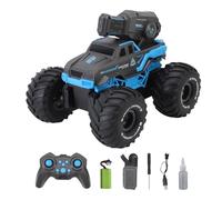 Dodoore Auto anfibio RC, veicolo radiocomandato ad acqua e terrestre con funzione di spruzzo d'acqua, camion giocattolo fuoristrada con riconoscimento dei gesti, AUT telecomandato per bambini e adulti