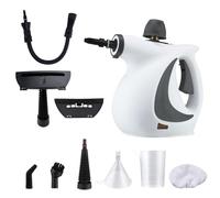 Dodorado Steam Cleaner, Multi-Surface Hand Held Steame with Accessories, for Tile, Grout, Windows, Bathrooms, Kitchens, Fabric Steaming Tool (White)