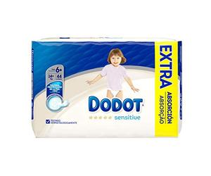 Dodot Sensitive Pannolini Taglia 6+ - 44 pannolini, 14 kg +