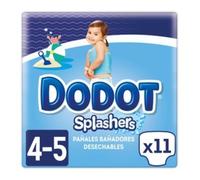 Dodot Splashers Disposable Swimsuit Size 4-5 + 9-15 Kg 11 Un