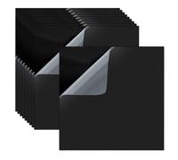DODUOS 10 Pezzi Pannello Acrilico Nero, 15×15cm Fogli Acrilico Nero, Pannello Acrilico Per Cornice Tavole Di Plastica Acrilico Da Per Cornice Pannelli Per Cornici Fotografiche, Esposizioni Di Progetti