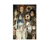 doegka Poster su tela di Tim Burton, decorazione per camera da letto, ufficio, stanza, regalo, 30 x 45 cm