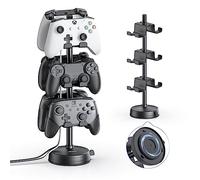 doenci Porta Controller per PS5 PS4 XBOX Series S e X Nintendo Switch Joystick, Porta Joystick 3 Livelli, Supporto Controller Cuffie Gaming, Porta Joystick PS5 e XBOX Series X e S Console Originale