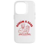Döner Kebab Durum - Tamburo e basso DJ, divertente idea regalo Custodia per iPhone 14 Pro