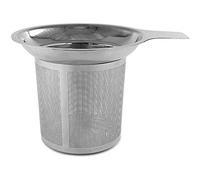 Doenfae Colino da tè in acciaio inox, colino da tè, tazza da caffè, colino ermetico, fondo piatto, filtro ad alta densità e