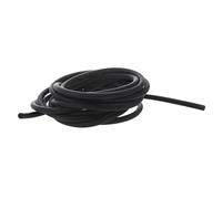 Doenfae Tubing Dub Elastic - Fascia elastica per esercizi, 2,5 m, colore: Nero